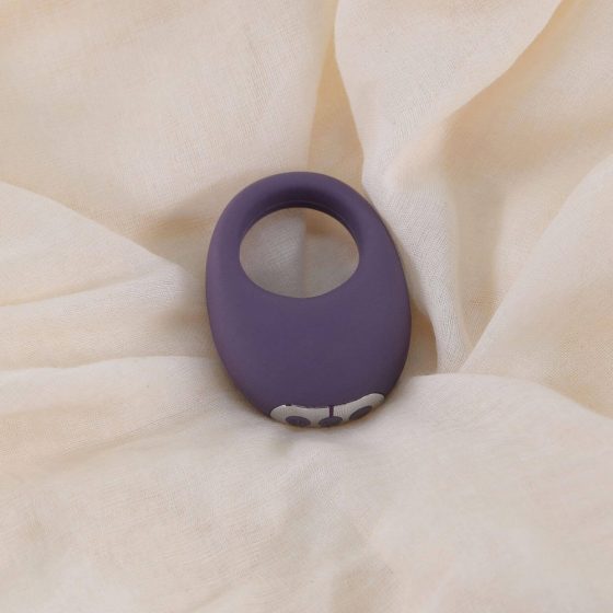 Je Joue Mio - akumulators, ūdensizturīgs, vibrējošs dzimumlocekļa gredzens (violets)