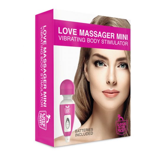 Love Wand - mini masāžas vibrators (rozā)