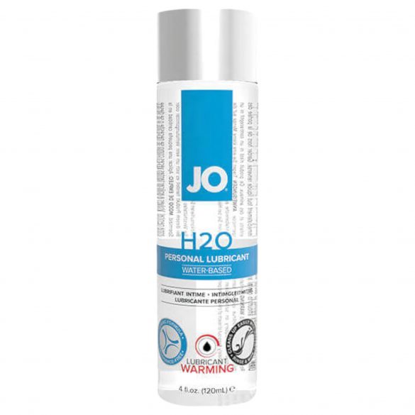 JO H2O - uz ūdens bāzes veidots sildošs lubrikants (120 ml) 