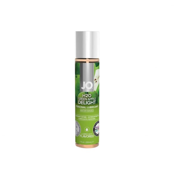 JO H2O green apple - ūdens bāzes lubrikants (30 ml) 