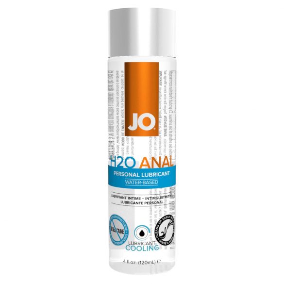 JO H2O Anal Cool - ūdens bāzes vēsinošs anālais lubrikants (120ml) 