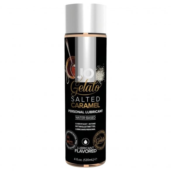 JO Gelato sāļā karamele - uz ūdens bāzes lubrikants (120 ml) 