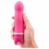 B SWISH Bdesired Deluxe - stienis vibrators ar izteiktu galvu (rozā) 