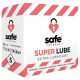 SAFE Super Lube - extra slidena prezervatīvs (5gab.) 