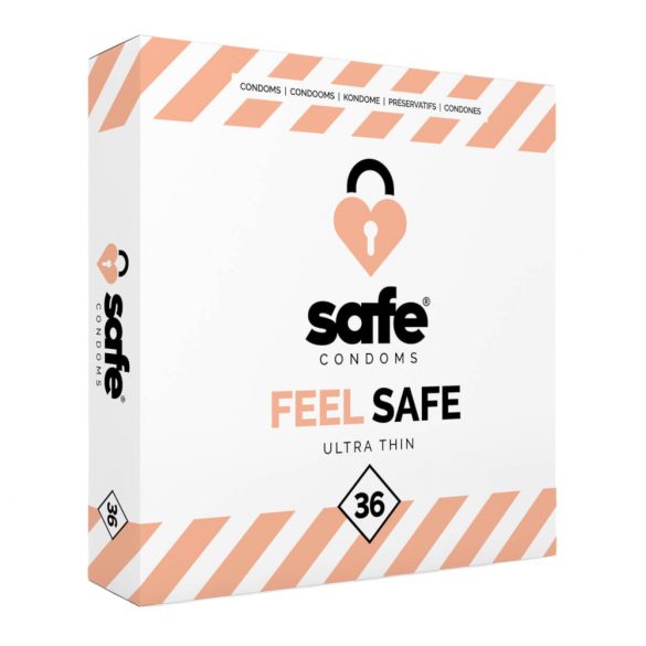 SAFE Feel Safe - plāns prezervatīvs (36 gab) 