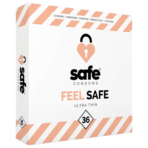 SAFE Feel Safe - plāns prezervatīvs (36 gab) 