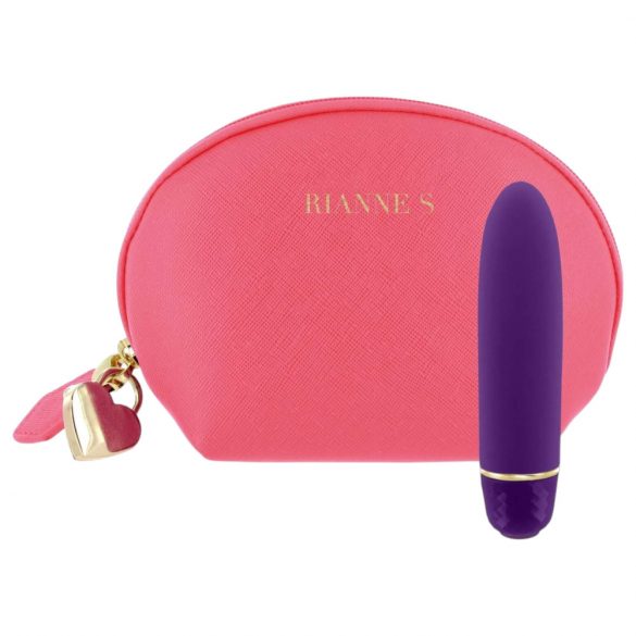 Rianne Essentials Classique Deep - silikona lūpukrāsu vibrator (violets) 