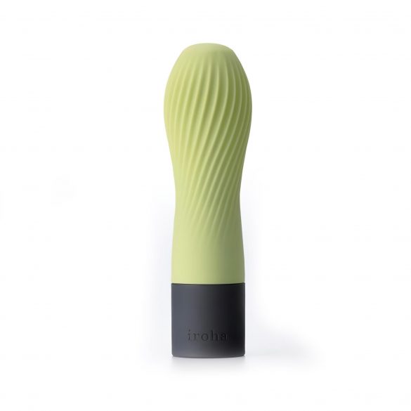 TENGA Iroha Zen - Matcha super mīksta silikona vibrators (zaļš) 