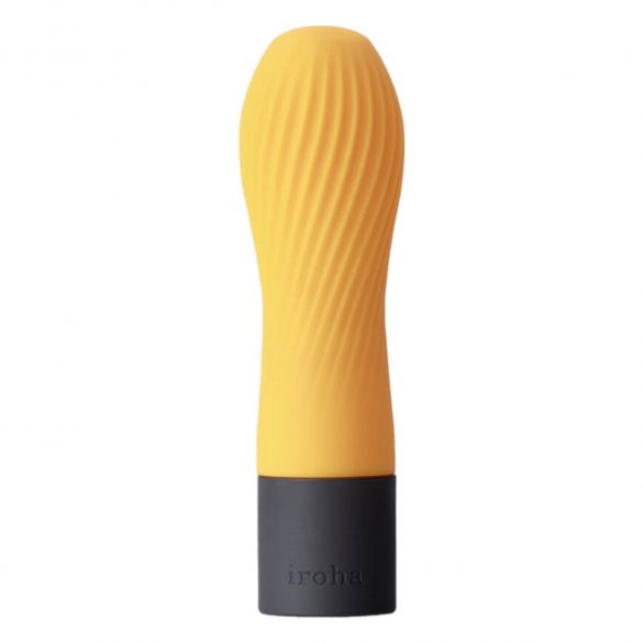 TENGA Iroha Zen - Yuzucha super mīksts silikona vibrators (dzeltens) 