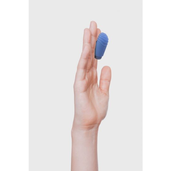 B SWISH Basics - silikoon sõrmevibraator (sinine)