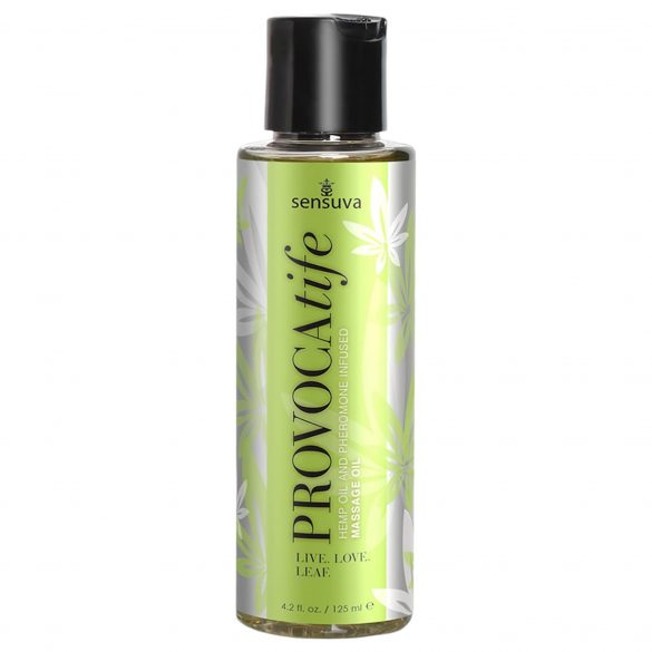 Sensuva Provocatife Kaņepju feromonu masāžas eļļa (120 ml) 