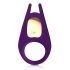RS Soiree - akumulatora dzimumlocekļa gredzens un pāru vibrators (violets)