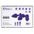 FEELZTOYS Bibi - anālais dildo komplekts - violets (3 gabali) 