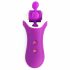 FEELZTOYS Clitella - uzlādējams, griešanās, orālais vibrators (violets) 