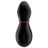 Satisfyer Penguin - uzlādējams, ūdensizturīgs klitora stimulators (melns-balts)