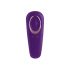 Satisfyer Double Classic - ūdensizturīgs, uzlādējams pāru vibrators (violetā krāsā) 