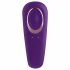 Satisfyer Double Classic - ūdensizturīgs, uzlādējams pāru vibrators (violetā krāsā) 