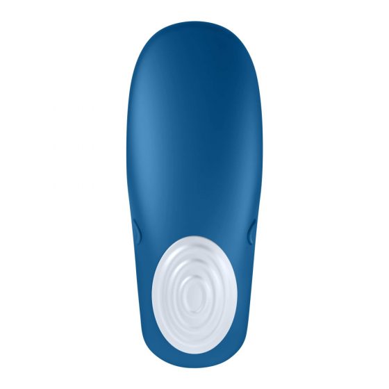 Satisfyer Double Whale - kahepoolsed vibraator (sinine)