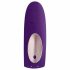 Satisfyer Double Plus Remote - tālvadāms, akumulatora pāru vibrators (violets) 