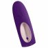 Satisfyer Double Plus Remote - tālvadāms, akumulatora pāru vibrators (violets) 