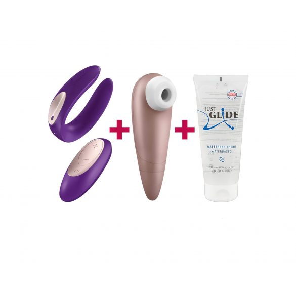 Satisfyer vibrators komplekts pāriem (3 daļas)