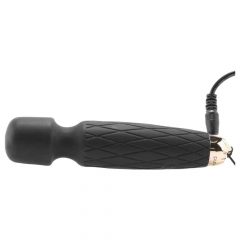   Bodywand Luxe - akumulators, mini masāžas vibrators (melns)