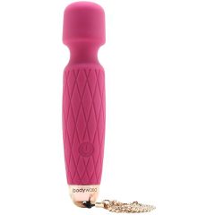   Bodywand Luxe - akumulatora, mini masāžas vibrators (tumši rozā)