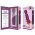 Bodywand Luxe - akumulatora mini masētājs vibrators (violeta) 