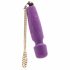 Bodywand Luxe - akumulatora mini masētājs vibrators (violeta) 