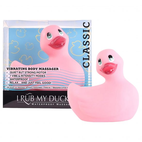 My Duckie 2.0 - rotaļlieta pīle ūdensizturīgs klitora vibrators (rozā) 