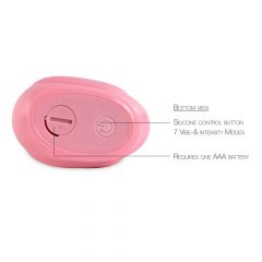   Minu Pīlēns 2.0 - rotaļīga pīle, ūdensizturīgs klitora vibrators (rozā)