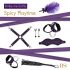 RS Soiree Kinky Me Softly - BDSM sasiešanas komplekts - violets (7 daļas) 