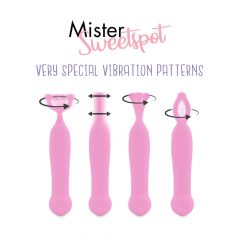   FEELZTOYS Mister Sweetspot - akumulators, ūdensizturīgs klitora vibrators (rozā)