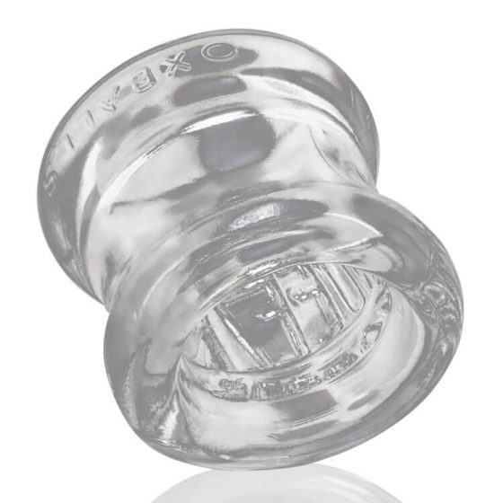 OXBALLS Squeeze - sēklinieku gredzens un stiepējs (caurspīdīgs)