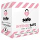 SAFE Intense Safe - rievoti-punktuoti prezervatīvi (5 gab.) 