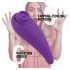 FEELZTOYS Femmegasm - uzlādējams 2in1 klitora vibrators (violets) 