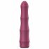 Aixiasia Bamboo - akumulatora dildo (bordo)