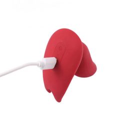   Magic Motion Umi - nutikas, akutoitega kinnitatav vibraator (punane)