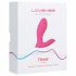 LOVENSE Flexer Panty - uzlādējams 2in1 vibrators (rozā) 