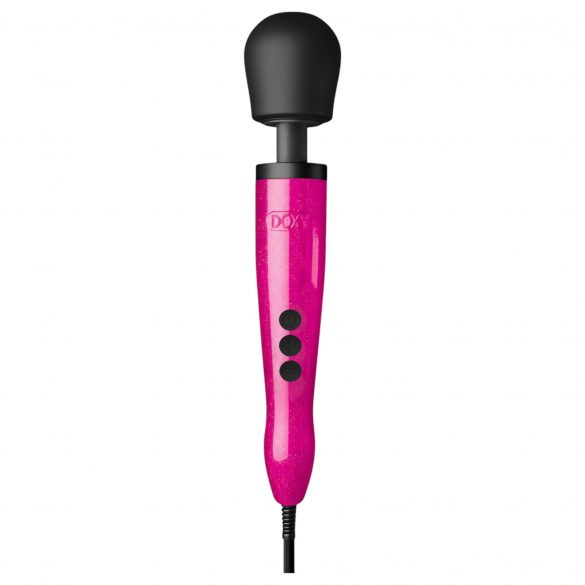 Doxy Die Cast Wand - tīklā pievienojams masāžas vibrators (rozā) 