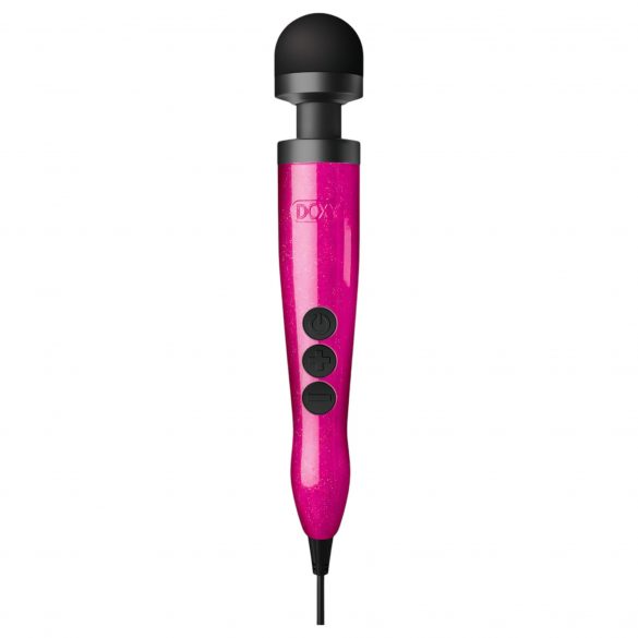 Doxy Die Cast 3 Wand - tīkla masāžas vibrators (rozā) 