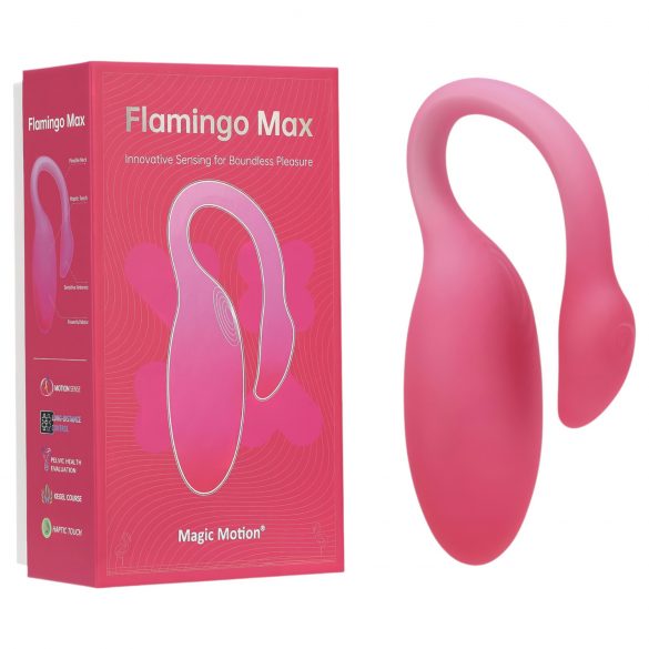 Magic Motion Flamingo Max - gudrā vibrējošā ola (rozā)